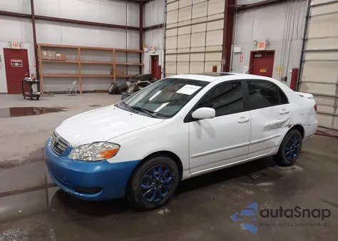 2006 Toyota Corolla Le from USA, damaged, VIN 2T1BR32E46C650666